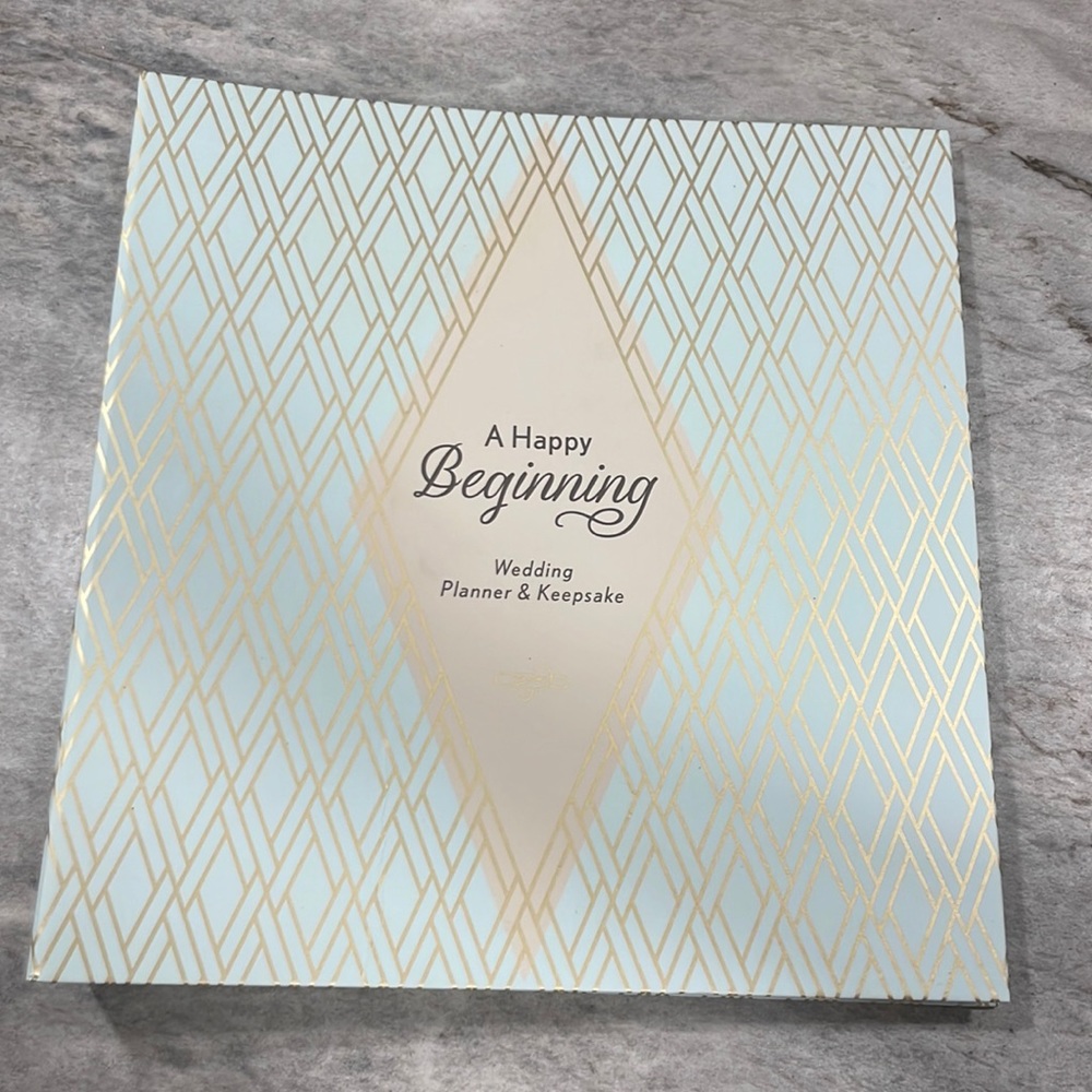 Wedding Planner and Keepsake! Perfect condition. Never used! Great brides gift